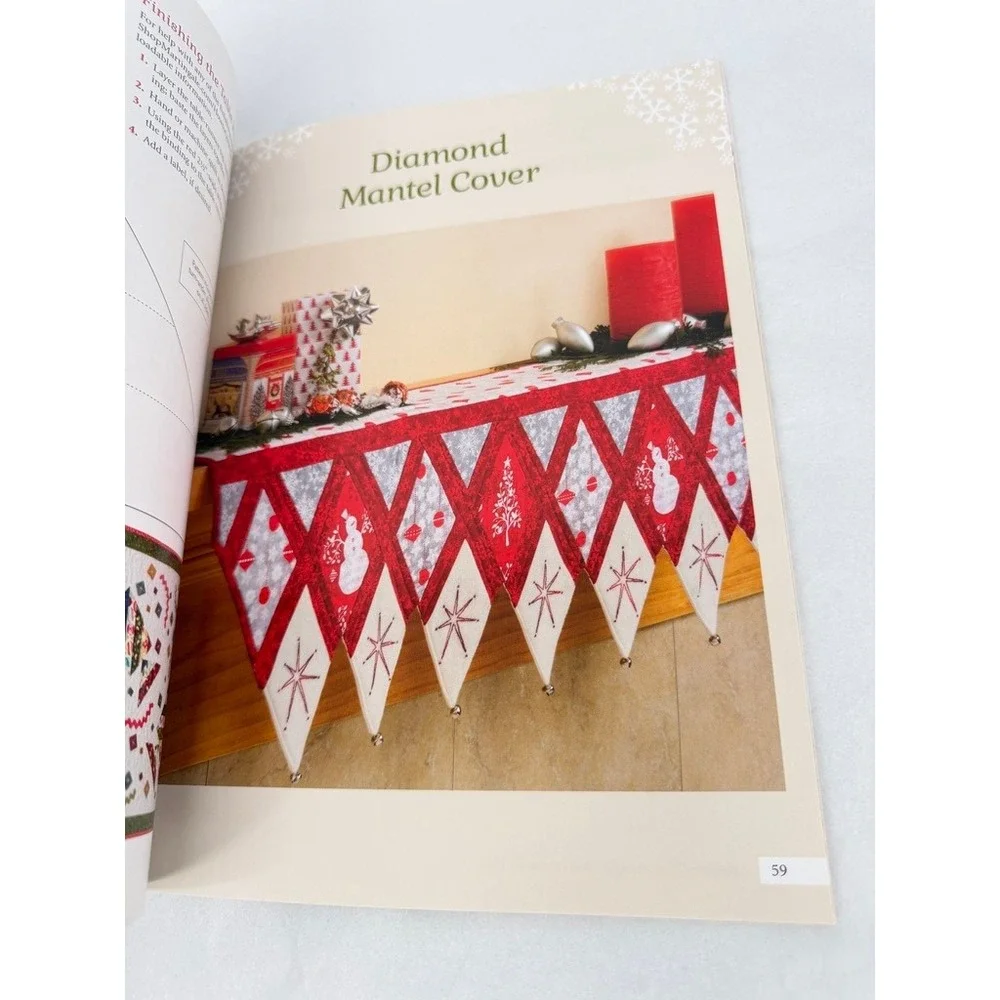 Quilt Book Martingale Celebrate Christmas 22 Festive Projects Patterns Holiday